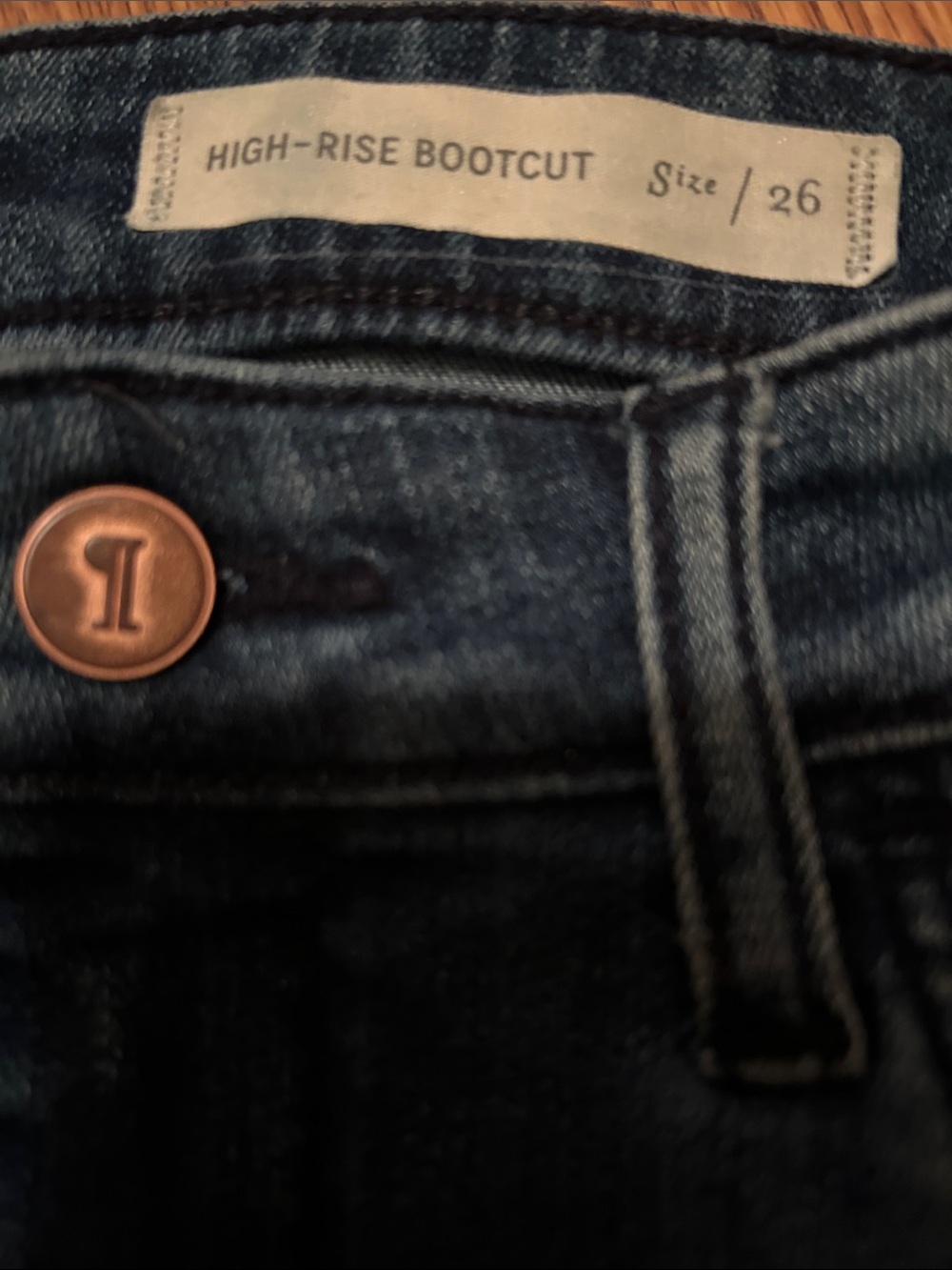 Anthropologie Pilcro Blue Flare-Wide Leg Denim Jeans - Picture 2 of 10
